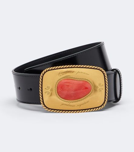 Ceinture en cuir à ornement - Valentino Garavani - Modalova