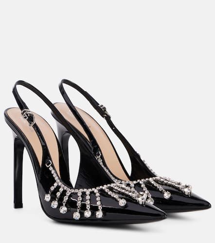 Escarpins en cuir verni à ornements - Gucci - Modalova