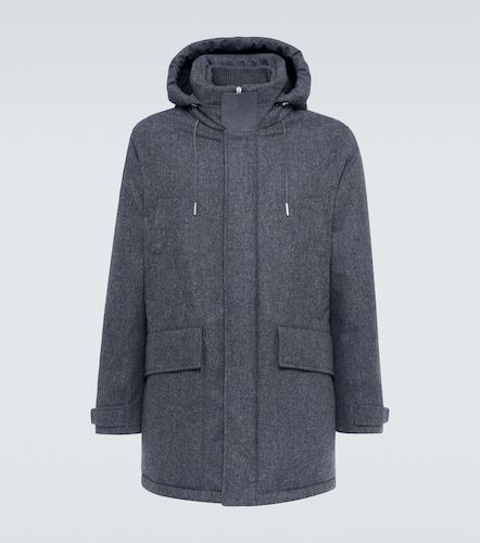 Zegna Doudoune longue en laine - Zegna - Modalova