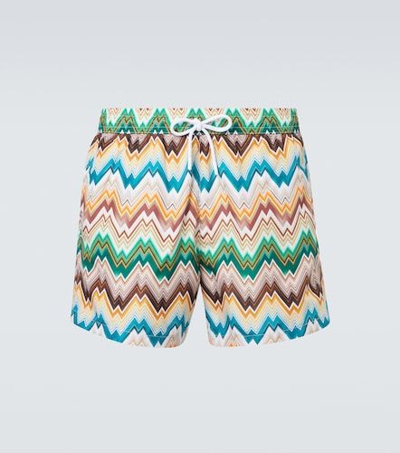 Missoni Short de bain Zigzag - Missoni - Modalova