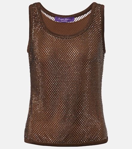 Top Melony à ornements - Ralph Lauren Collection - Modalova