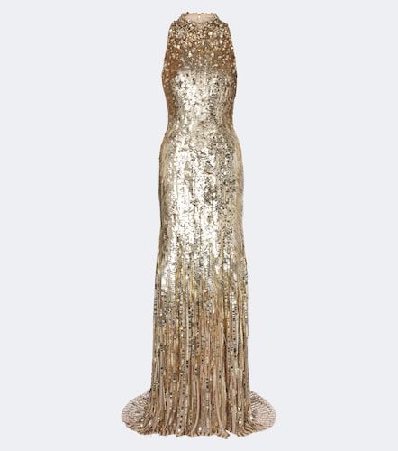 Robe longue Kimiko à sequins - Jenny Packham - Modalova