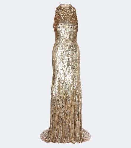 Robe longue Kimiko à sequins - Jenny Packham - Modalova
