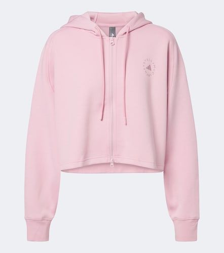 Sweat-shirt à capuche en coton mélangé - Adidas by Stella McCartney - Modalova