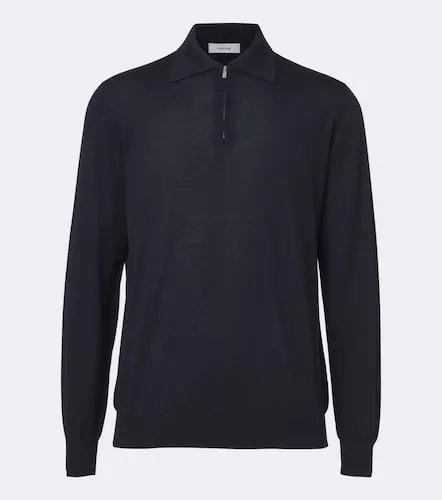 Polo en laine, soie et cachemire - Lardini - Modalova