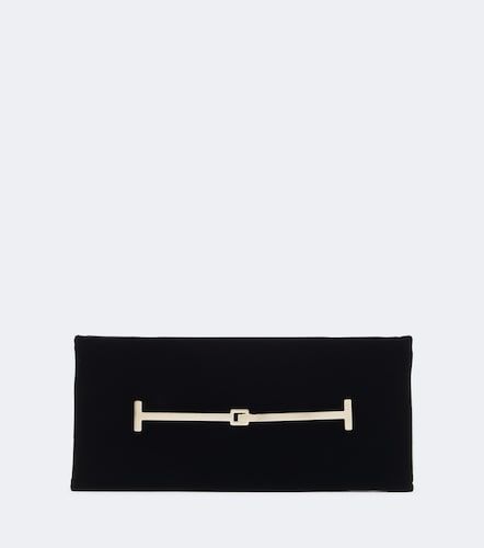 Pochette Arc Small en velours - Tom Ford - Modalova