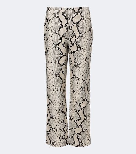 Róhe Pantalon droit en cuir façon serpent - Rohe - Modalova