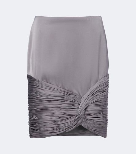 Mini-jupe en satin - Valentino Garavani - Modalova