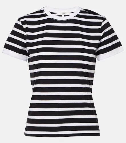 T-shirt en jersey de coton à rayures - Frame - Modalova