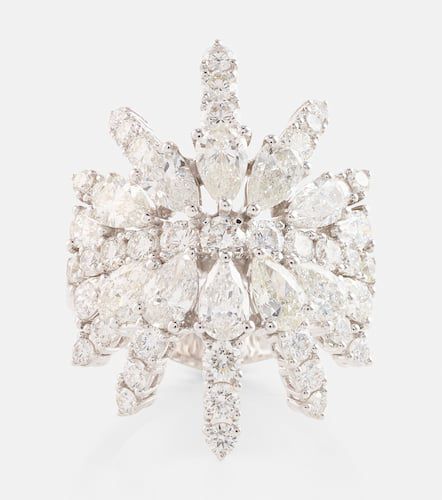 Bague Y-Not en or blanc 18 ct et diamants - Yeprem - Modalova
