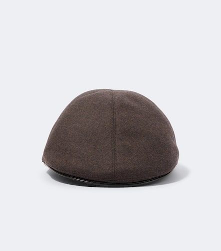 Casquette en laine et cachemire - Giorgio Armani - Modalova