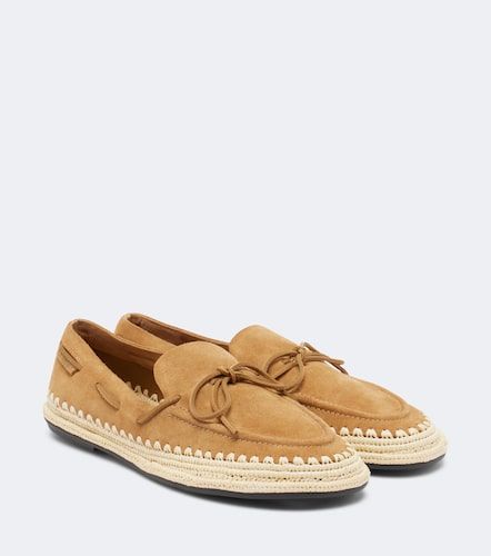 Espadrilles Raffia Boaty en daim - Tory Burch - Modalova