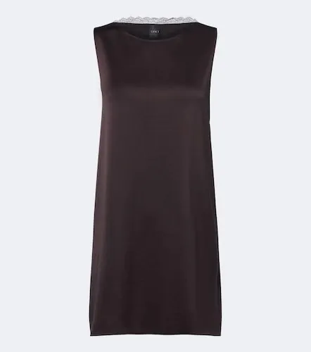 Robe Barb en satin à finitions en dentelle - Leset - Modalova
