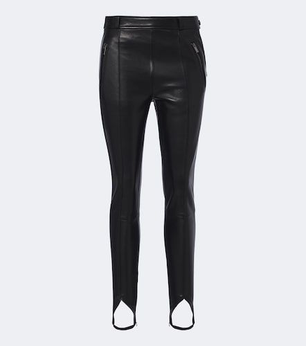 Balmain Legging fuseau en cuir - Balmain - Modalova