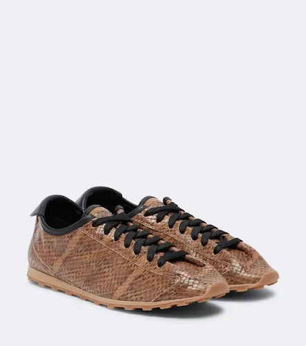Baskets Tennis en cuir façon serpent - Jacquemus - Modalova