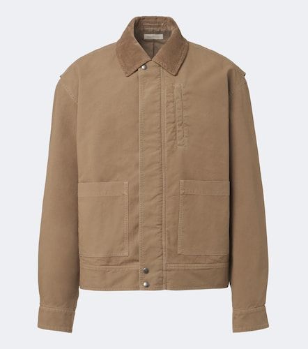 Veste en coton et velours côtelé - Dries Van Noten - Modalova
