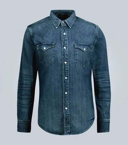 RRL Chemise slim en jean - RRL - Modalova