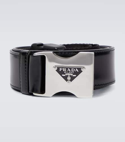 Prada Ceinture en cuir à logo - Prada - Modalova