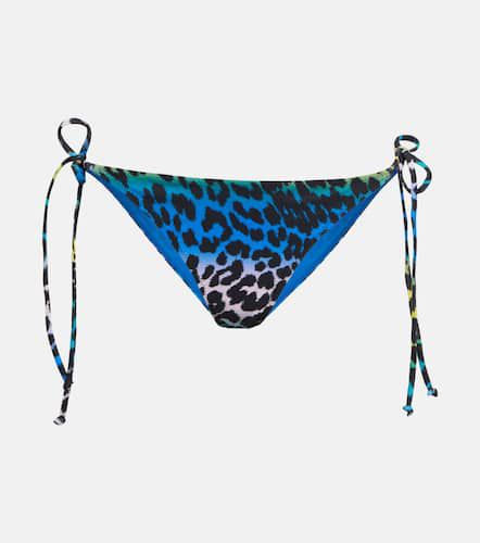 Culotte de bikini à motif léopard - Ganni - Modalova