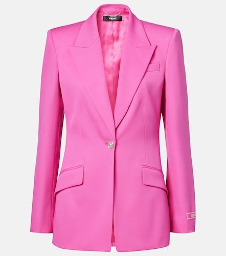 Versace Blazer Medusa en laine - Versace - Modalova
