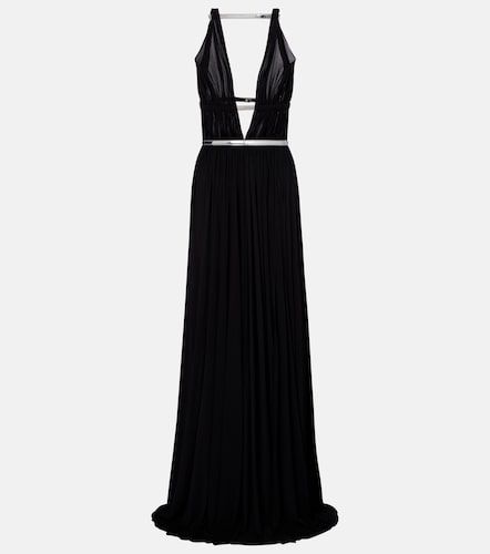 Alaïa Robe midi asymétrique - Alaia - Modalova