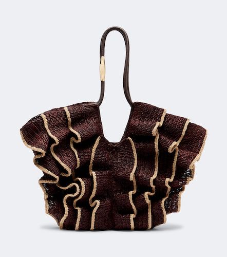 Cabas Goldentime Medium en raphia - Zimmermann - Modalova