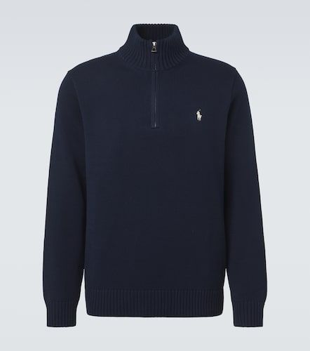 Pull demi-zippé en coton - Polo Ralph Lauren - Modalova
