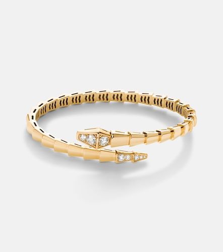 Bracelet Serpenti Viper en or 18 ct et diamants - Bvlgari - Modalova
