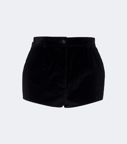 Short en coton et soie mélangés - Dolce&Gabbana - Modalova