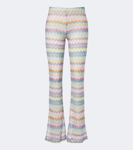 Missoni Pantalon évasé en lamé - Missoni - Modalova