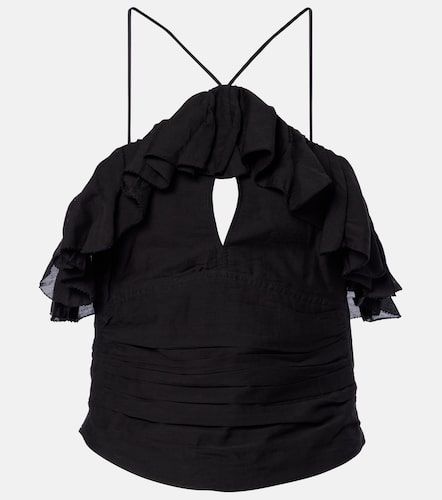 Top Djimia en coton mélangé - Marant Etoile - Modalova