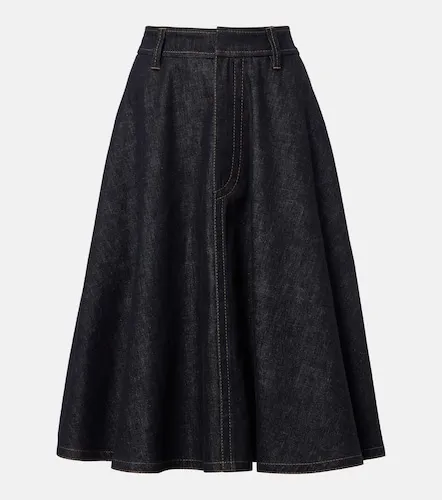 Jupe midi en denim - Brunello Cucinelli - Modalova