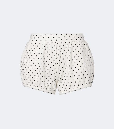 Short Tommy en coton mélangé à pois - Posse - Modalova