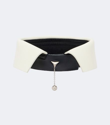Fendi Col en cuir à ornements - Fendi - Modalova