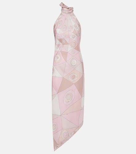 Pucci Robe longue Occhi en soie - Pucci - Modalova