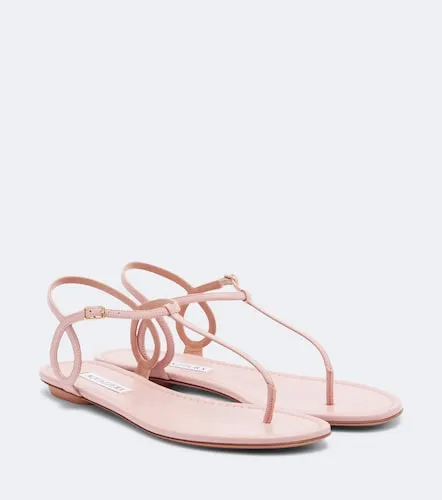 Sandales Almost Bare en cuir - Aquazzura - Modalova