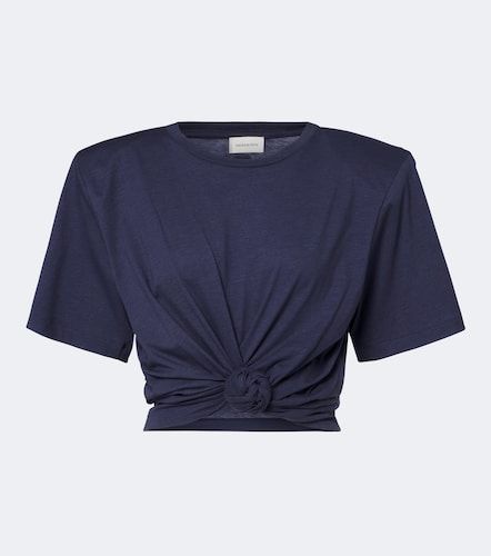 T-shirt court en coton mélangé - Magda Butrym - Modalova