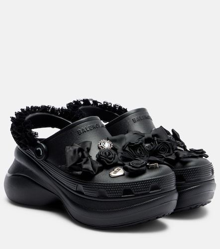 Mules Crocs Jibbitz à plateforme - Balenciaga - Modalova