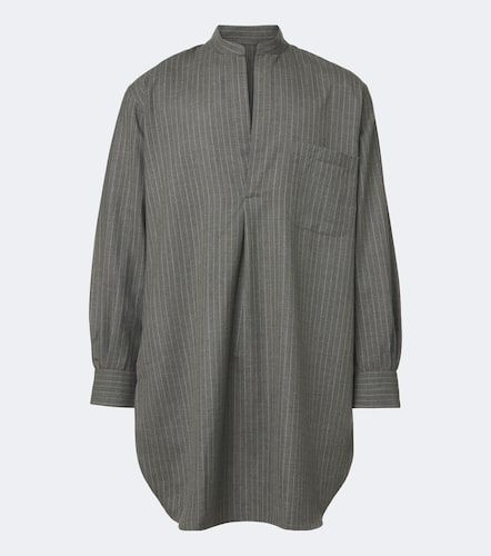 Stòffa Chemise en laine à rayures - Stoffa - Modalova
