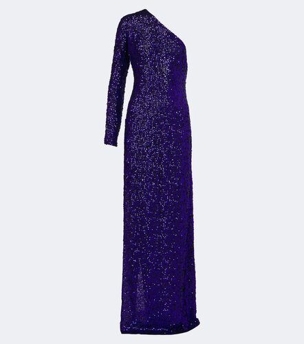 Robe longue en soie à sequins - Gucci - Modalova