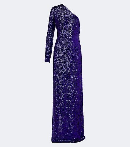 Robe longue en soie à sequins - Gucci - Modalova