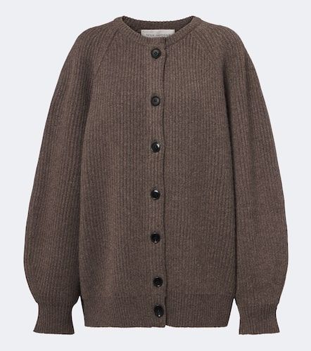 Cardigan Laurel en cachemire et laine - Nour Hammour - Modalova