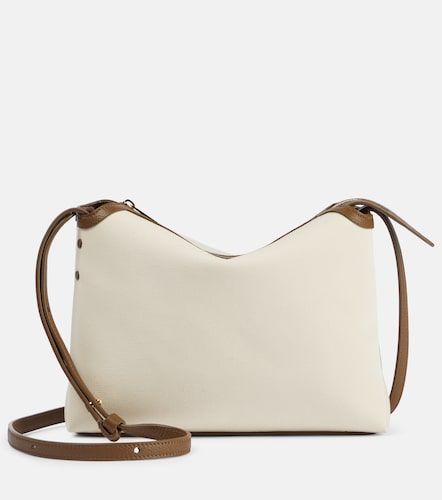 Sac à bandoulière Lina en toile et cuir - Khaite - Modalova