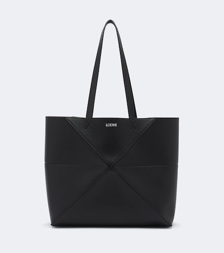 Cabas Puzzle Fold Medium en cuir - Loewe - Modalova