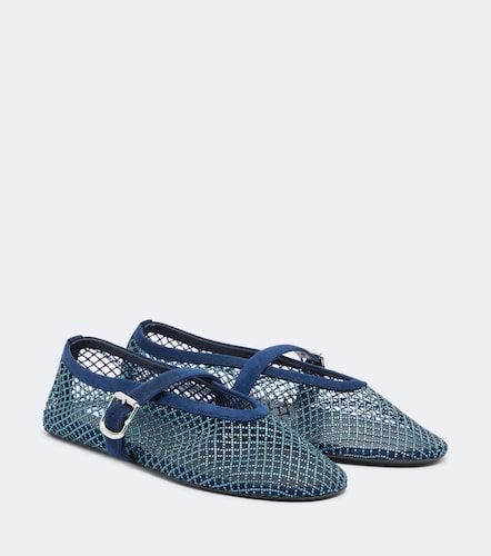 Alaïa Ballerines Mary Jane en daim à ornements - Alaia - Modalova