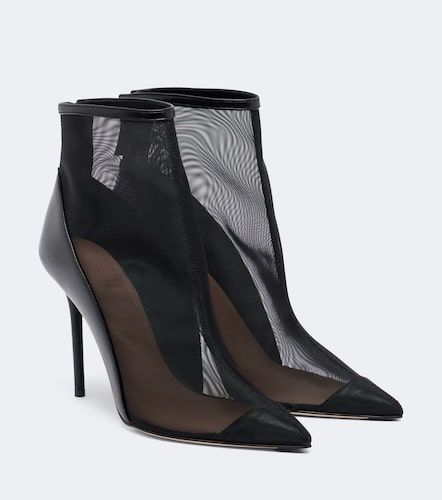 Bottines Arc en mesh et cuir - Malone Souliers - Modalova