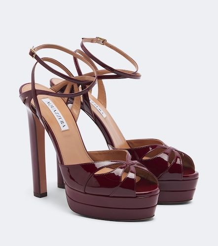 Sandales Moves en cuir verni - Aquazzura - Modalova
