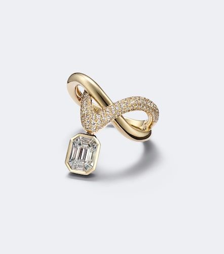 Bague Diamond Floating Zar en or 18 ct et diamants - Shay Jewelry - Modalova