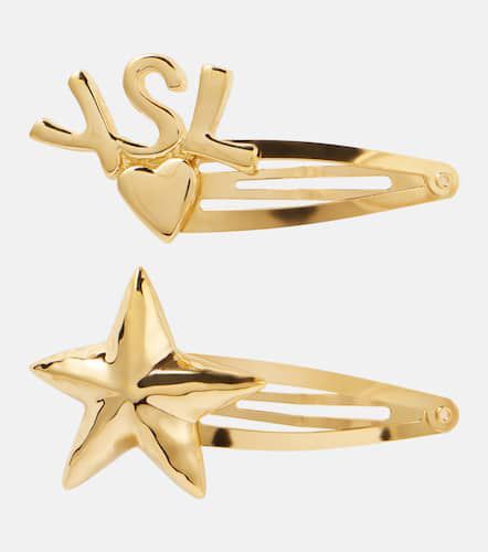 Set de 2 barrettes Cassandre - Saint Laurent - Modalova