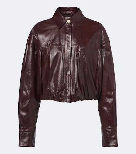 Sportmax Veste courte en cuir - Sportmax - Modalova